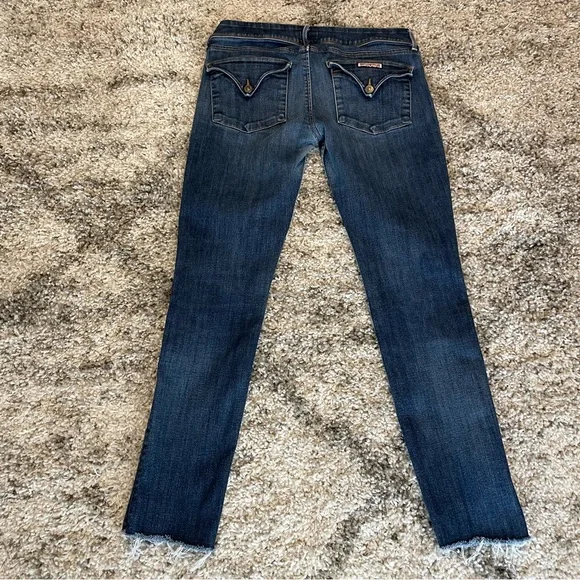 HUDSON Collin Flap Skinny Ankle Jeans | Raw Hem | SRDN Wash | Size 30 - Picture 5 of 13